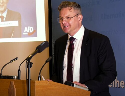 Neujahrsempfang der AfD Münster 2023: Prof. Dr. Daniel Zerbin